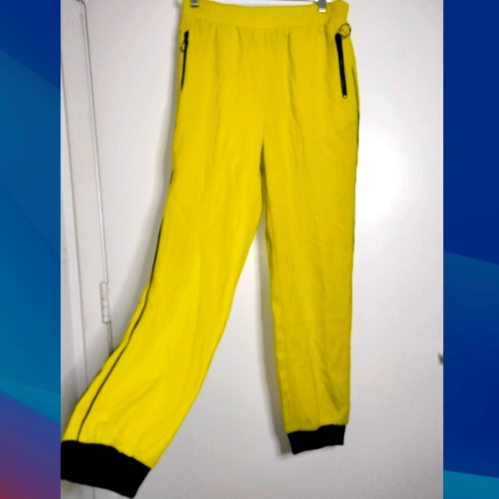 Capsulle (Size L) Neon & Black Trim Joggers